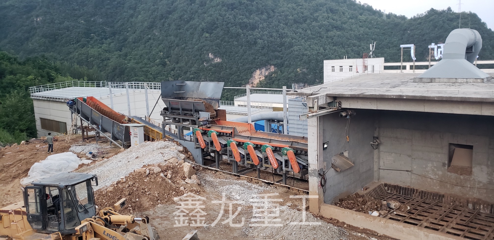 鎢礦泥石分離、洗礦生產(chǎn)線(xiàn)